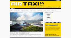 Desktop Screenshot of airtaxivanuatu.com